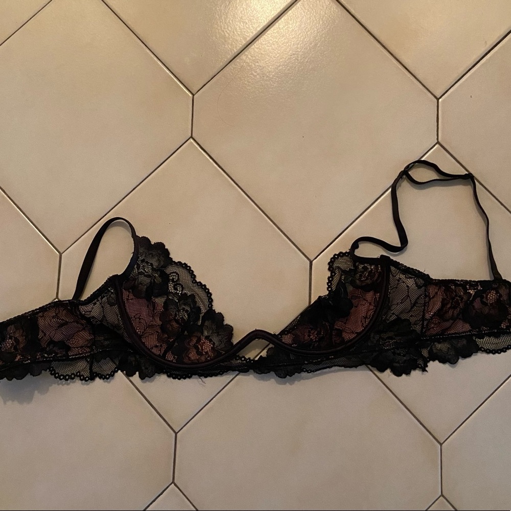 S/M lace lingerie bra top